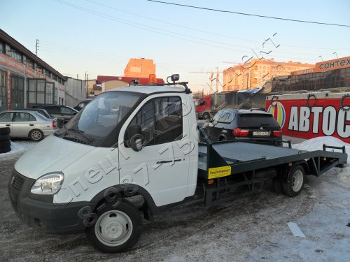 Автоэвакуатор Газель (ГАЗ 3302) с платформой 1,5 тонны